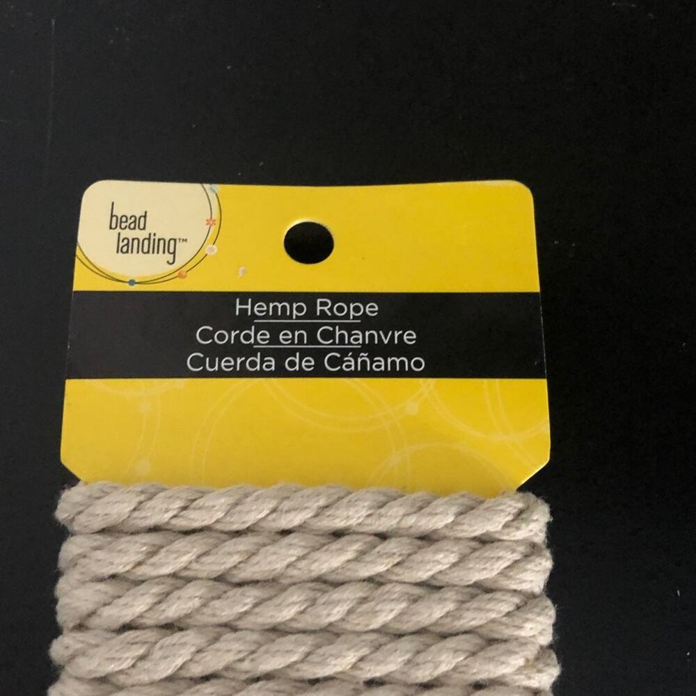 Bead Landing Hemp Rope - Picture 2 of 4